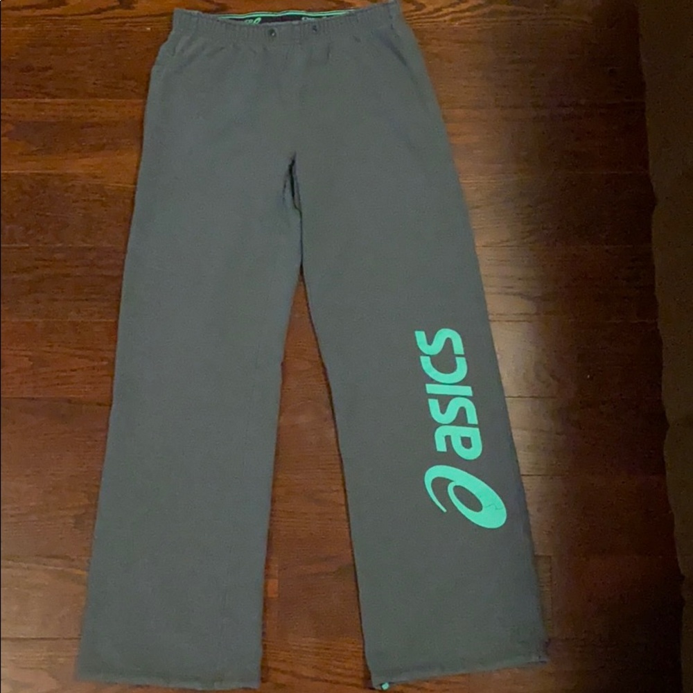 Grey ASICS Sweatpants!!